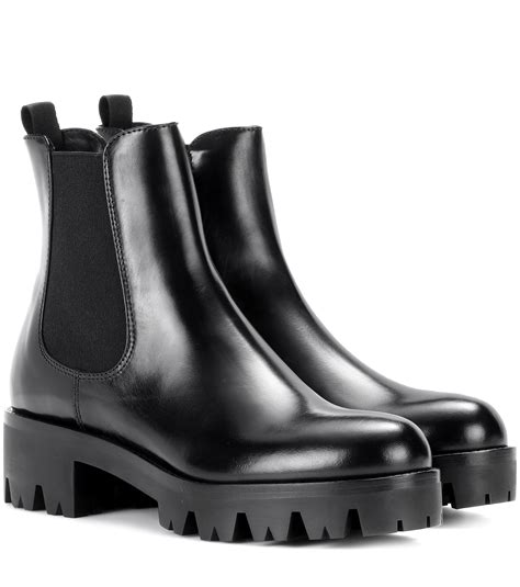 womens black prada boots|all black Prada boots.